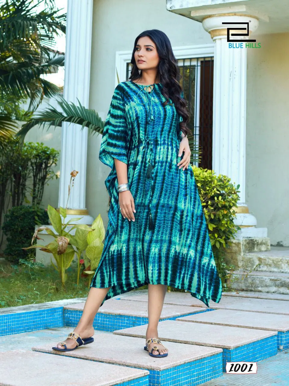 Blue Hills Stare Latest Designer Kaftan Kurti Collection
